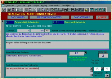 Rogaudit Saisie observations d'audit
