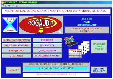 ROGAUDIT logiciel de ralisation et de gestion des audits